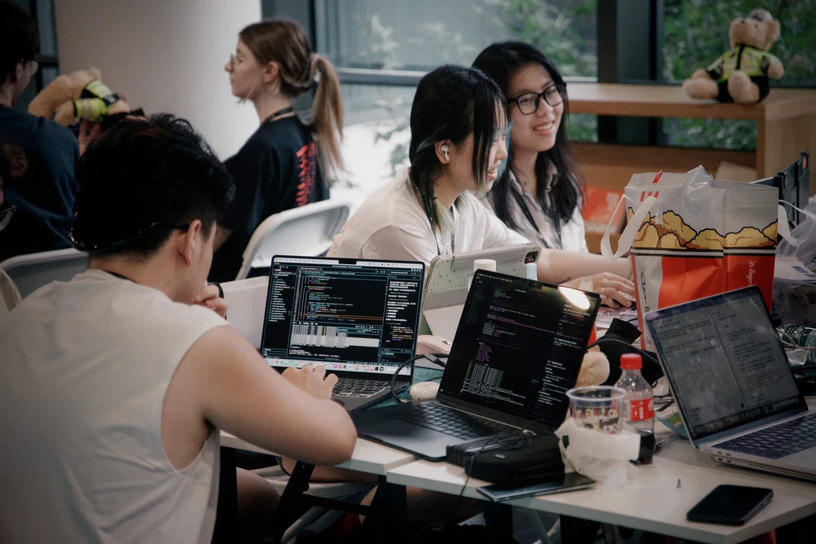 AdventureX — official hackathon collaboration photograph